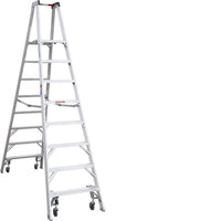 Twin Platform Ladder, Werner (PT378-4C) Aluminum