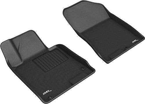 Custom Fit 3D MAXpider All-Weather Floor Mats (Black) Compatible with Hyundai Sonata 2020-2026 / Kia K5 FWD 2021-2026 - Kagu Rubber