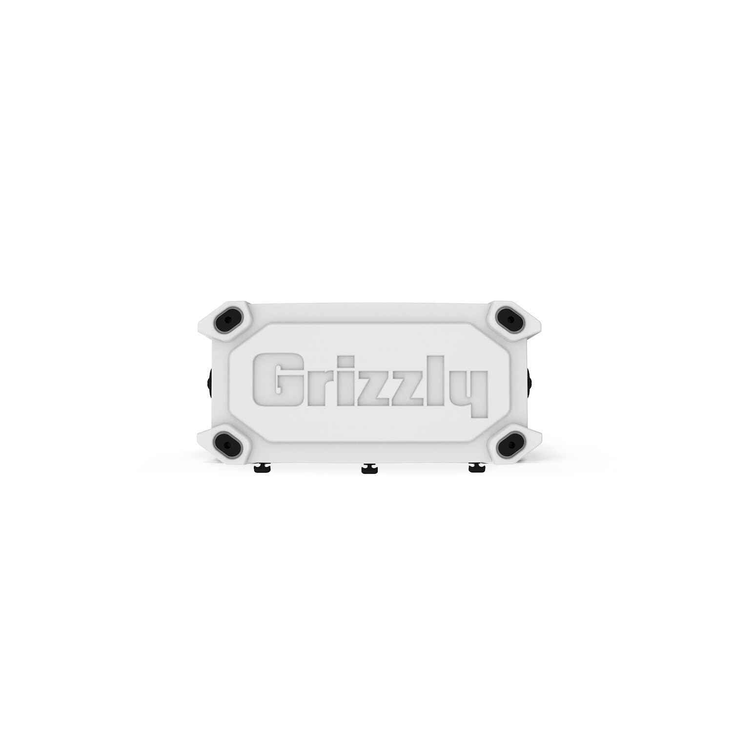 75 Cooler Grizzly | 75 qt Ice Chest Durable Rotomolded Insulated | Made in USA | Warranty for Life | For Beach Boat Camping Fishing Hunting | G75 | White