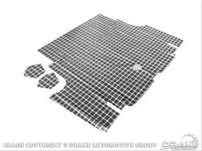 Trunk Mat Scott Drake TM-FM-FB-65-P Plaid
