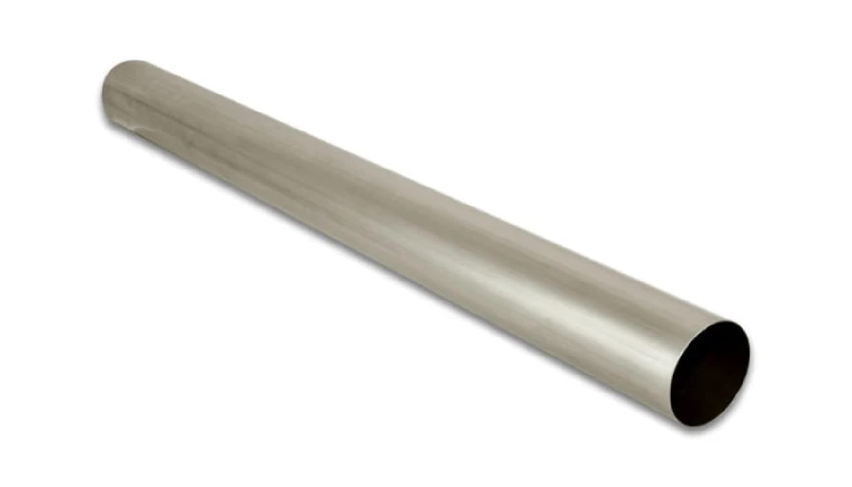 Power Vibrant Performance 13371 Tubing, Straight, CP1 Titanium, Natural, 2.25 in. Outside Diameter, 39.375 in. (1 meter) Overall Length, each