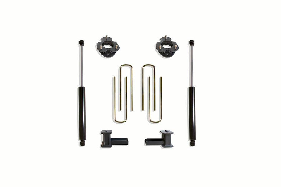 Part# 904140 MaxTrac SUSPENSION'S is A 5" Rear Box KIT Including 2.5" Lift STRUT SPACERS, 4" Lift Blocks, U-Bolts & A Pair of MAX TRAC Rear Shocks