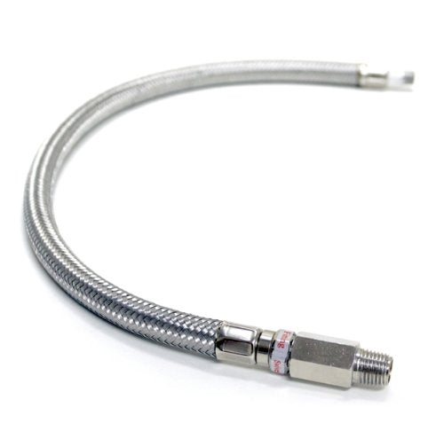 Stainless Steel Braided Viair 21 inch Leader Hose w/ Check Valve