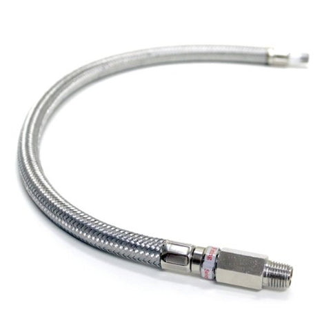 Stainless Steel Braided Viair 21 inch Leader Hose w/ Check Valve