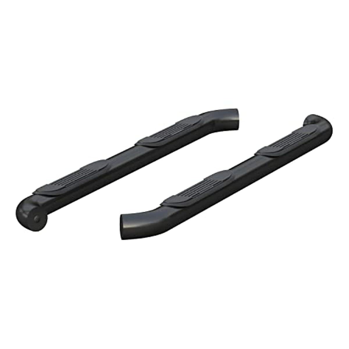 3-Inch Round Black Steel ARIES Nerf Bars, No-Drill, Fits Select Ford Bronco Sport