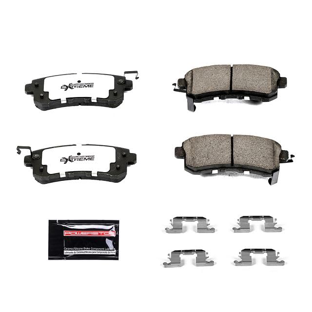 Power Stop Z36 Rear Truck and Tow Brake Pads For INFINITI QX56 2011-2013 INFINITI QX80 2014-2020 Nissan Armada 2017-2022 [Model Specific] Z36-1510
