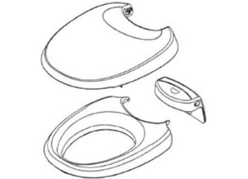 Bravura Toilet Seat and Cover THETFORD 36766 White