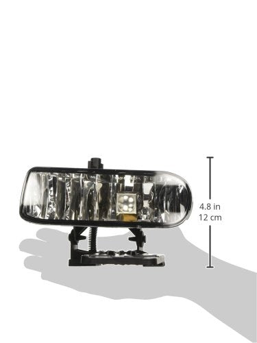 Right TYC Fog Light Assembly Compatible with 1999-2002 GMC Sierra Pickup
