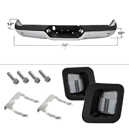 OEM Style Xtune Steel Rear Bumper (RB-DR09-SET-WS-C)