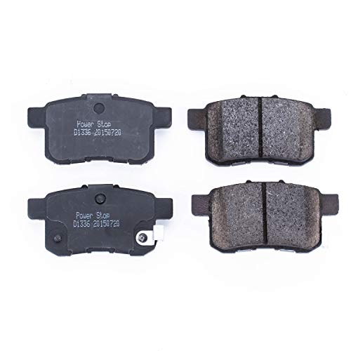 Power Stop Z16 16-1336 Evolution Rear Ceramic Brake Pads For Acura TSX 2009-2010, Honda Accord 2008-2010 [Model Specific]