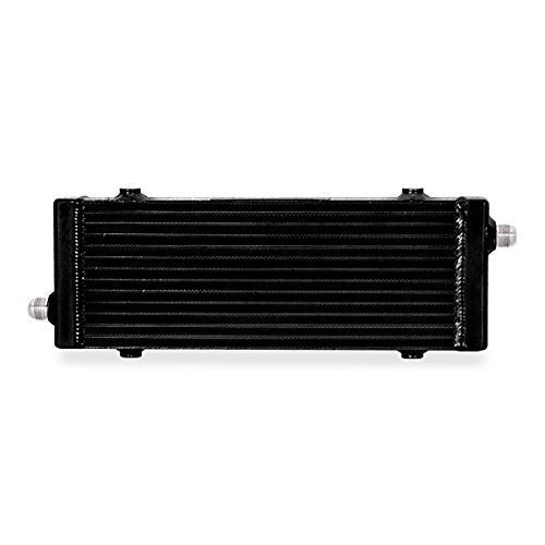 Mishimoto Cross Flow Universal Bar & Plate Oil Cooler, Medium, Black,MMOC-SP-MBK