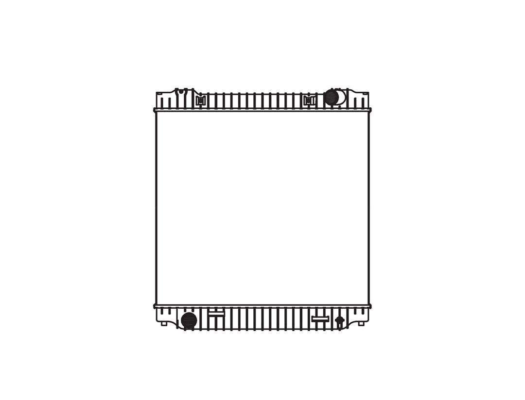 CSF 3396 Radiator CSF RADIATOR