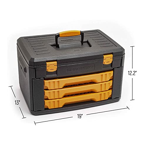 3 Drawer Storage Box GEARWRENCH Mechanics Tool Set, 232 Piece