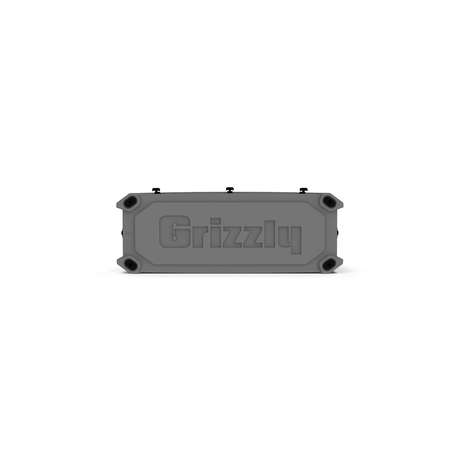 165 Cooler Grizzly | 165 qt Ice Chest Durable Rotomolded Insulated | Made in USA | Warranty for Life | for Beach Boat Camping Fishing Hunting | G165 | Gray