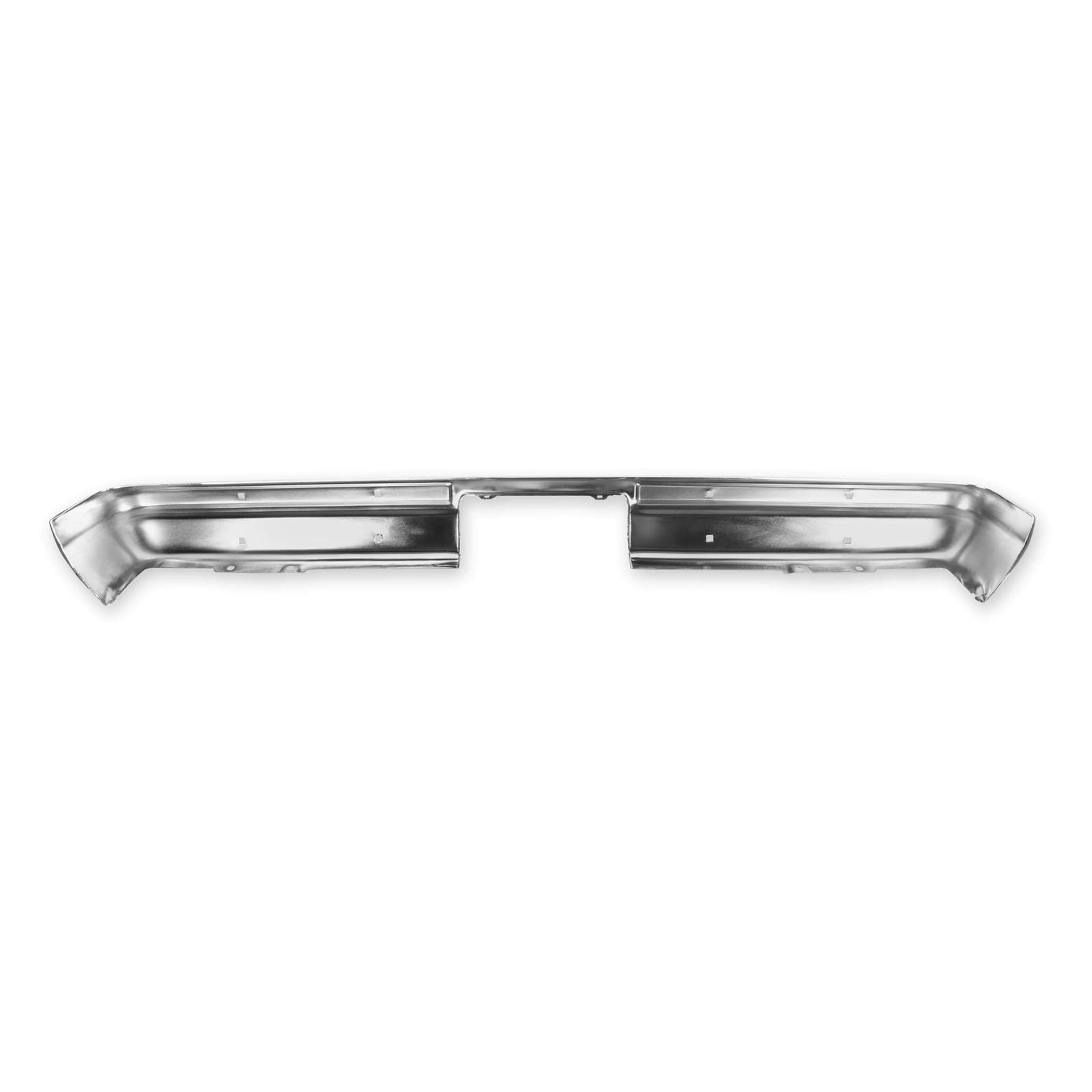 Premium Rear Bumper Brothers Trucks 04-121 w/o Impact Strip Holes Chrome