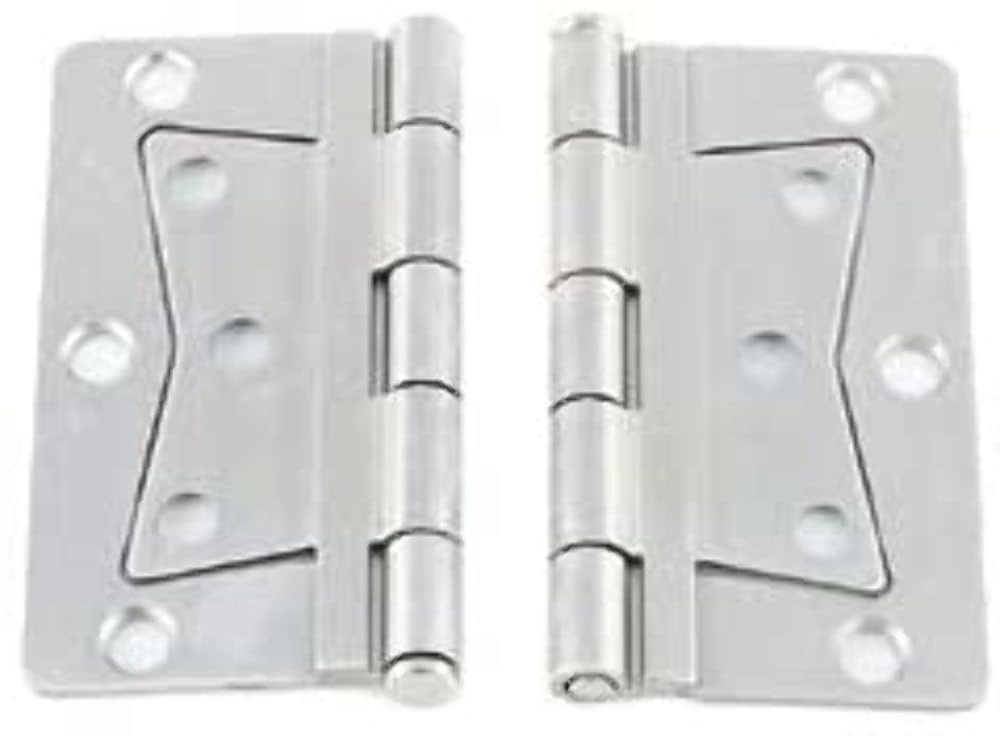 Heavy Duty Deluxe Interior Door Hinge for Mobile Homes/RV (Satin Nickel)