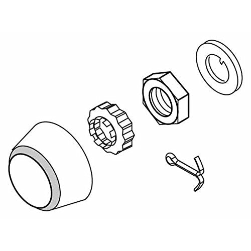 Wwe Pro Spindle Wilwood 370-10090 Lock Nut Kit