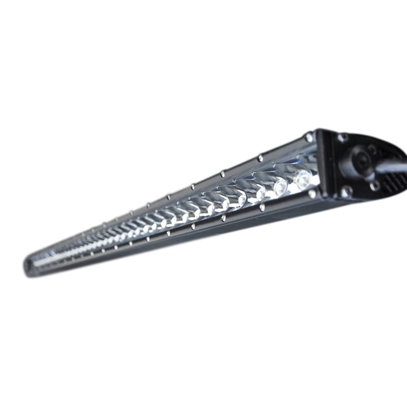 LED Light Bar | DV8 Offroad | 40" Low Profile | 14,800 Lumen from Cree LED's | Aluminum Housing w/Heat Fins | IP68 Rated Polycarbonate Lens | Flood/Spot Pattern | SL8 Series BS40E110W5W
