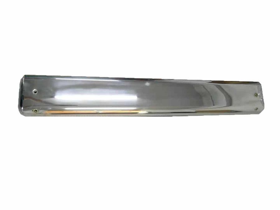TrailFX 6 Inch Point of Purchase Display Sample Oval Polished Stainless Steel and Black Side Bars G5005