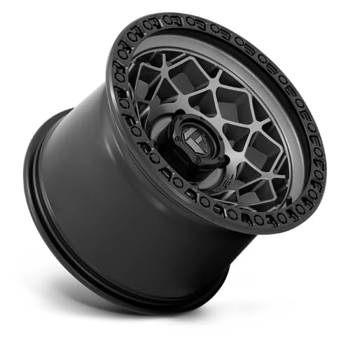 UTV Fuel D784 15X10 4X137 GMTL M-BLK-RING 00MM - D7841500A655