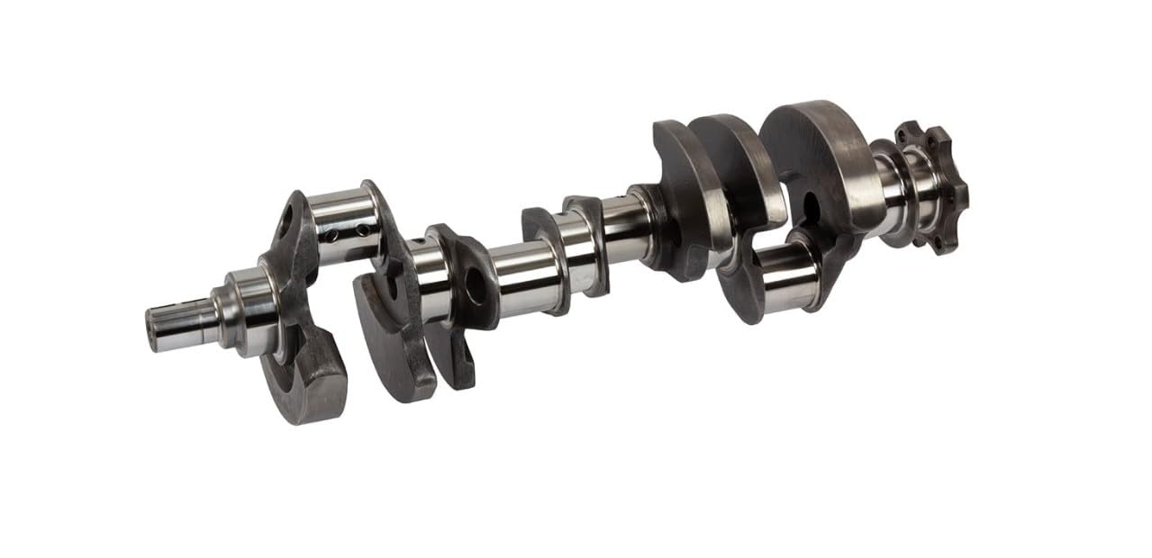 Scat (4-350-4000-6000-21LW) Scat F-43 Series 4.000" Stroke Steel Forged Crankshaft for Small Block Chevy