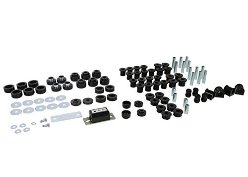 Nolathane Front Suspension Bushing Kit REV002.0156; fits Jeep Wrangler 87-95