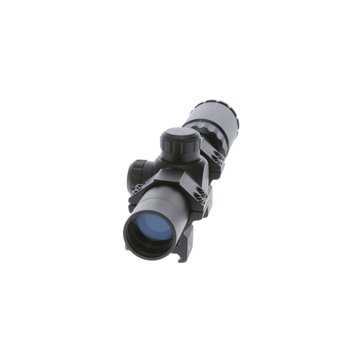Opti-Speed TRUGLO Velocity Calibrated Adjustable Crossbow Hunting Scope for Increased Accuracy | 1-4 x 24mm; 215-450 FPS; Fully-Coated Lenses; Brightness Control