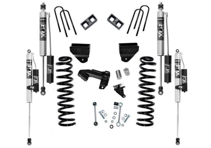 SUPERLIFT SUSPENSION RealTruck 4" Lift Kit for Ford F-250/F-350 | Complete Lift Kit with Fox 2.0 Reservoir Shocks | K854FX | Fits 2008-2010 Ford F-250 / F-350 4WD Diesel