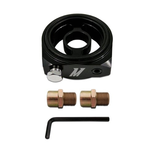 MMOP-TPS Mishimoto Oil Filter Sandwich Plate Adapter Black