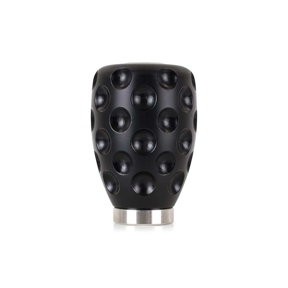 Weighted Steel Core Mishimoto Shift Knob, Dimple, Black