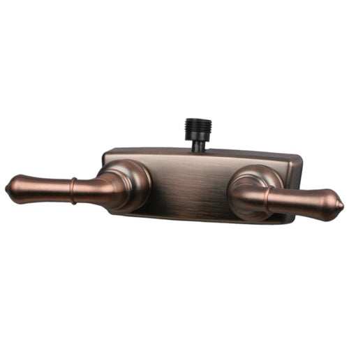 X-YOB53VBOB Empire Faucets 4" Non-Metallic Shower Only Valve with Teapot Handles and Vacuum Breaker - Oil Rub Bronze
