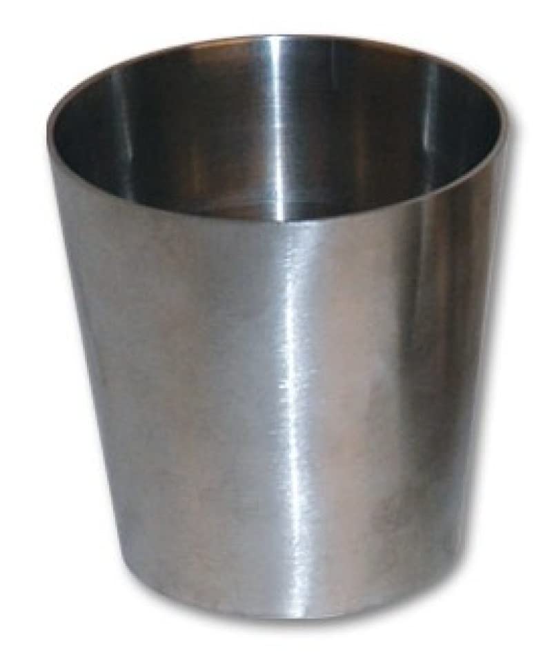 2693 Vibrant Power Tubing Coupler, Reducer, Transition, Straight, 304 Stainless Steel, Natural, 4.00 in. Inlet O.D., 2.00 in. Outlet O.D., 8.00 Overall Length, each