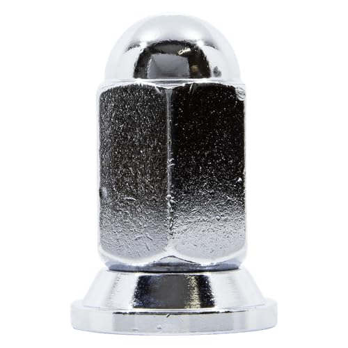 Gorilla 22298N Automotive Duallie Flange Lug 1 1/16" 9/16 Chr Bulk