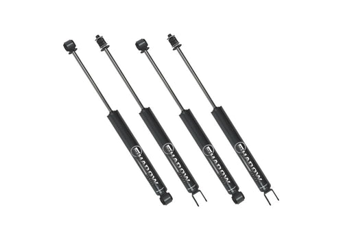 Superlift Suspension Lift Kit Shock Box for Chevy Silverado/GMC Sierra RealTruck | Front & Rear Shadow Series Shocks | 84027 | Fits 1999-2006 Chevrolet Siverado/GMC Sierra 1500 4WD with 6" Lift