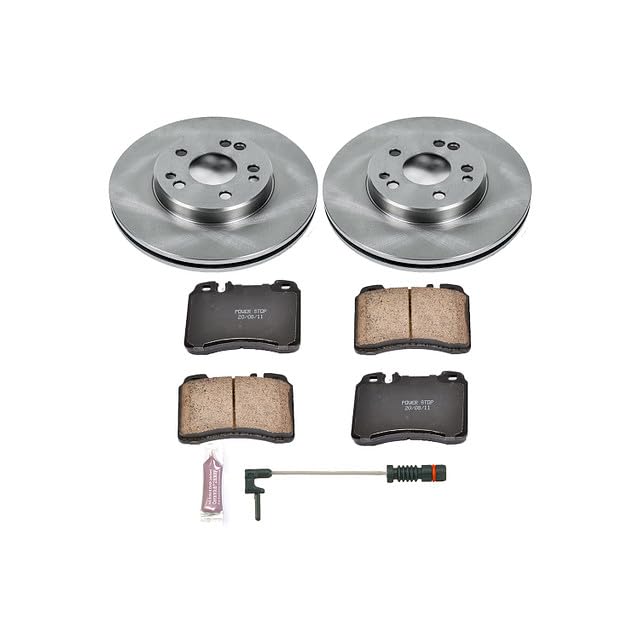 Power Stop Autospecialty KOE5020 Front Replacement Brake Kit-OE Brake Rotors & Ceramic Brake Pads
