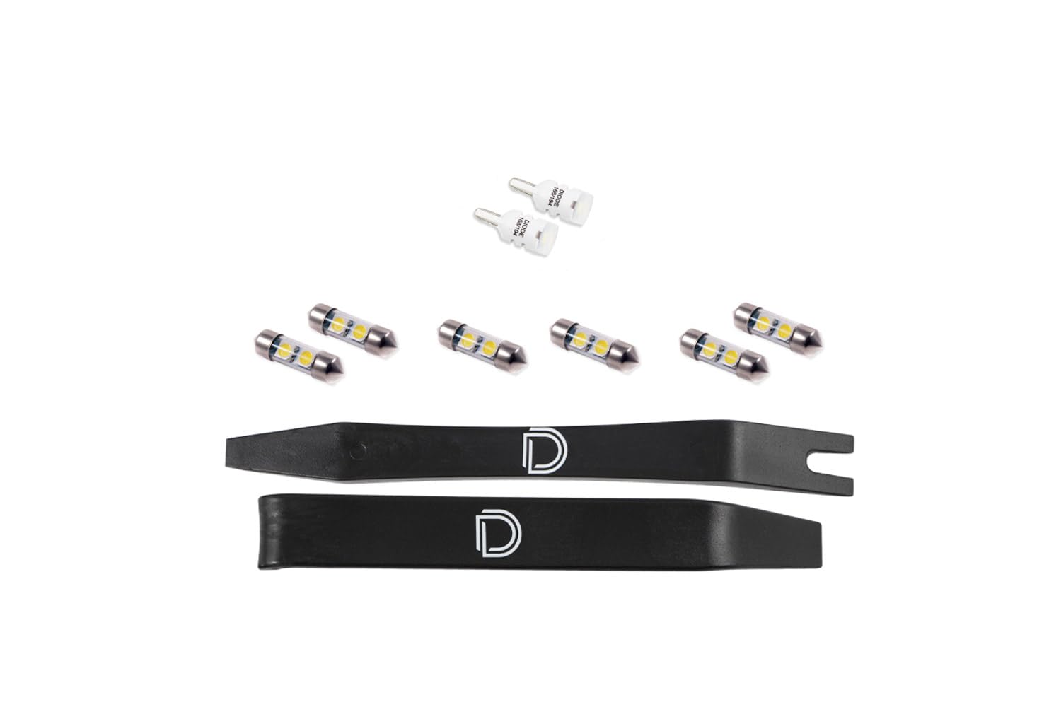 Diode Dynamics interior bulb pack LED compatible with Hyundai Veloster 2012-2017, Stage 1