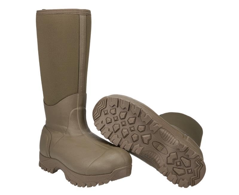 Muddy Outdoors MTX Men's 17" 1600 Gram Insulated Rubber Boots Clay 9 D