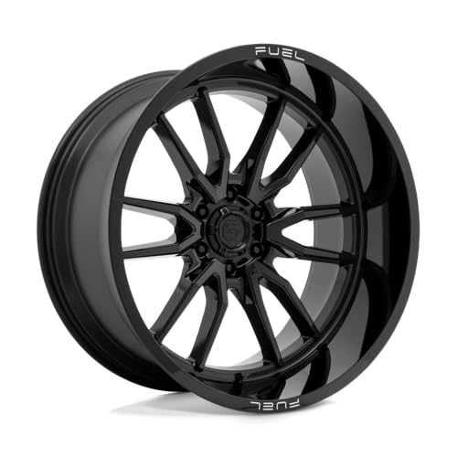 D760 CLASH FUEL OFF-ROAD 24X12, 6X5.5, 4.77, 44mm GLOSS BLACK - D76024208447