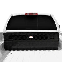 Single Lid RKI Aluminum Chest Tool Box with Offset for Fullsize44; Black M58U-1NMAB