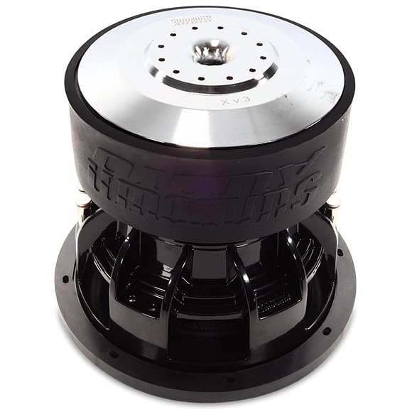10" Sundown Audio X v.3 Subwoofer – Dual 2 Ohm, 2000W RMS, 3" VC, 30mm Xmax, Hyper-Extended Pole, Mega-Roll v.2 Surround, Triple Stack Magnet, High Excursion Bass