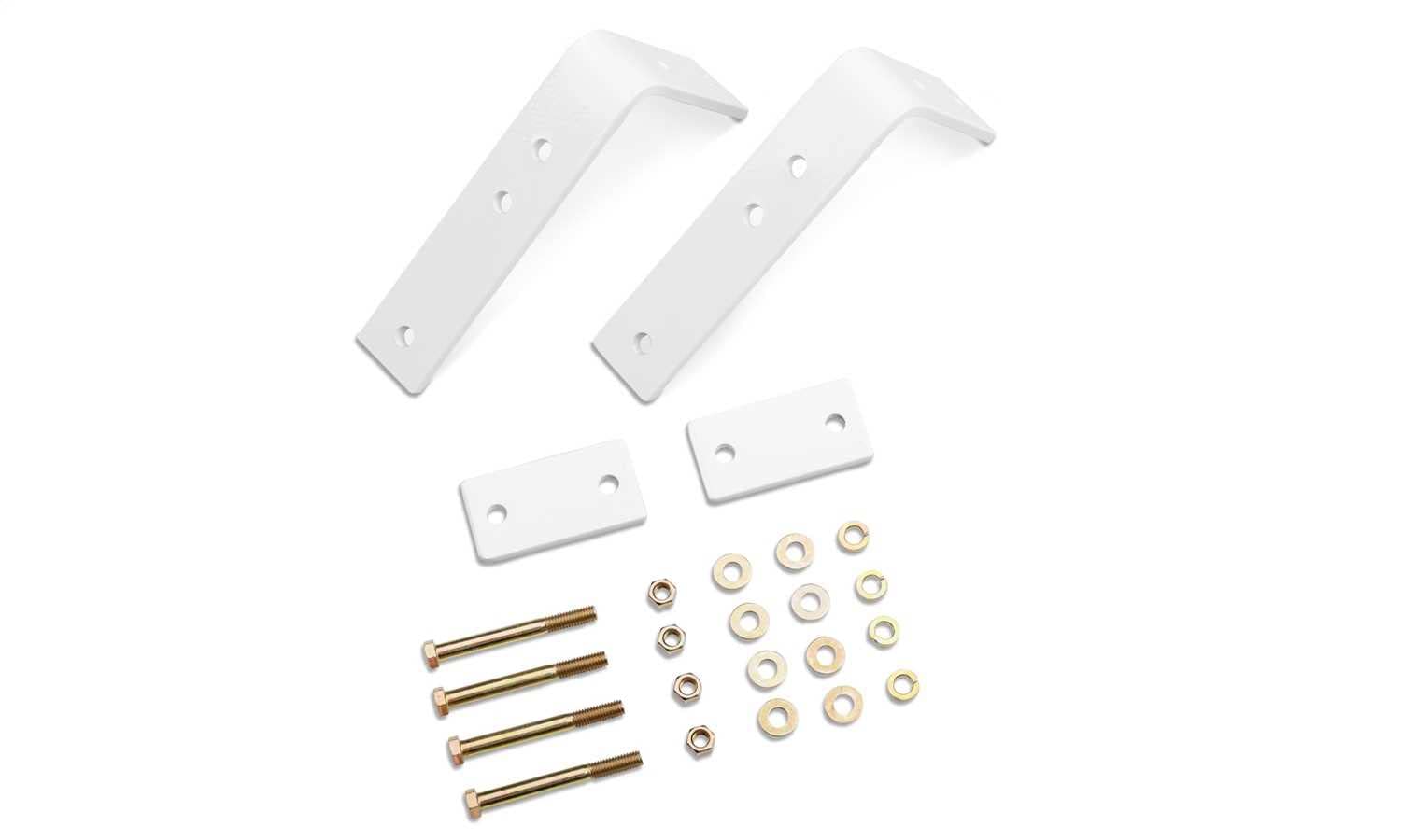 Light Bar BACKRACK Brackets | White, Pair | 91006W | Universal w Frame's