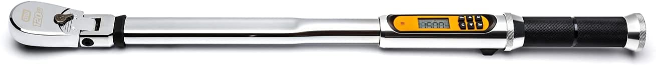 120XP GEARWRENCH 1/2" Drive Flex Head Electronic Torque Wrench with Angle - 85196