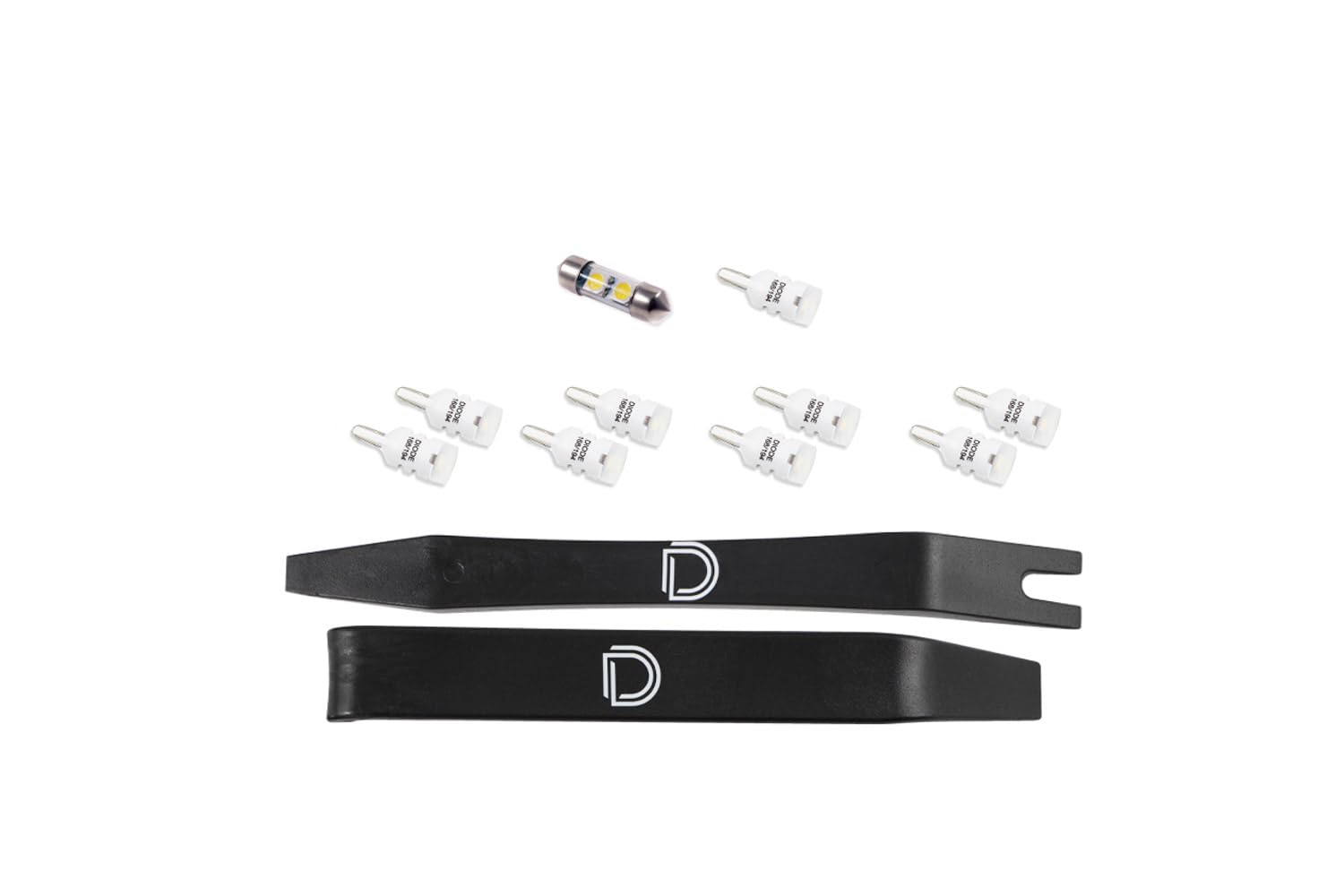 Diode Dynamics interior bulb pack LED compatible with Toyota Prius 2016-2022, Stage 1