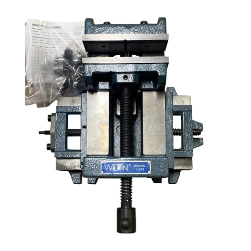 Wilton Drill Press Cross-Slide Vise, 5" Jaw Width & Max Opening, 1-1/2" Jaw Depth (Model CS5)