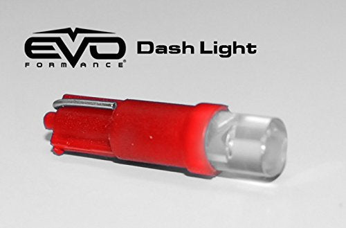 EVO Formance CIPA 93251 Red T5 LED Bulb Dashboard Light