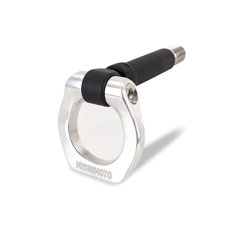 Mishimoto Tow Hook Racing, 91mm/BMW Style 20mm Thread, Polished