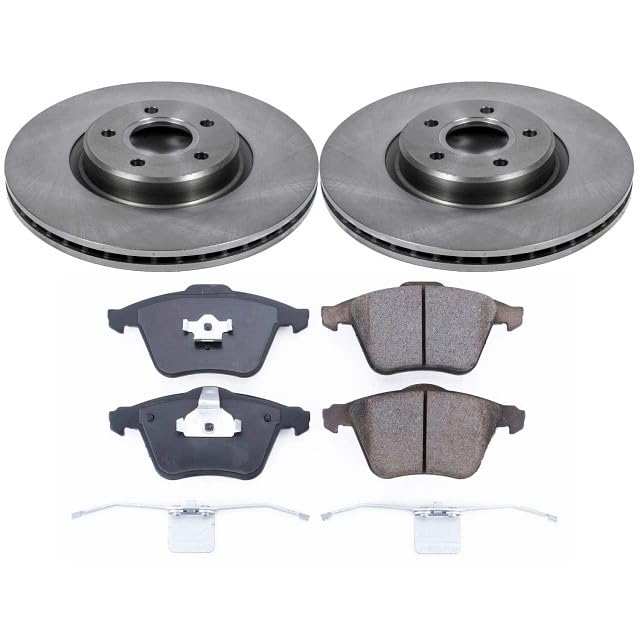 Power Stop Autospecialty KOE5430 Front Replacement Brake Kit-OE Brake Rotors & Ceramic Brake Pads
