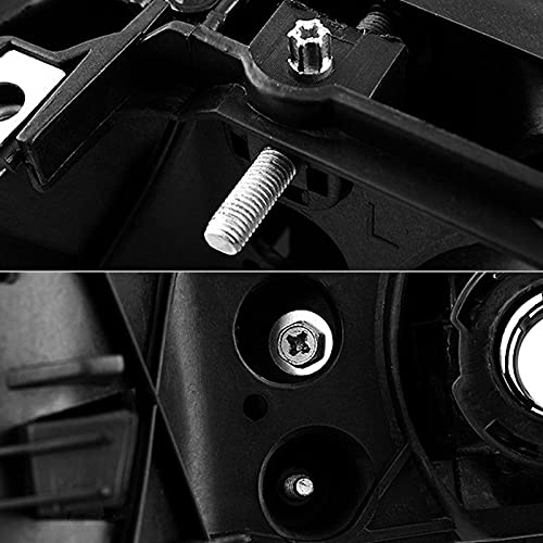 Headlight Xtune HD-JH-PGPRIX-SET-AM-BSM (Pontiac Grand Prix 97-03 W/Amber Corner Lights - Black Smoked Crystal s)