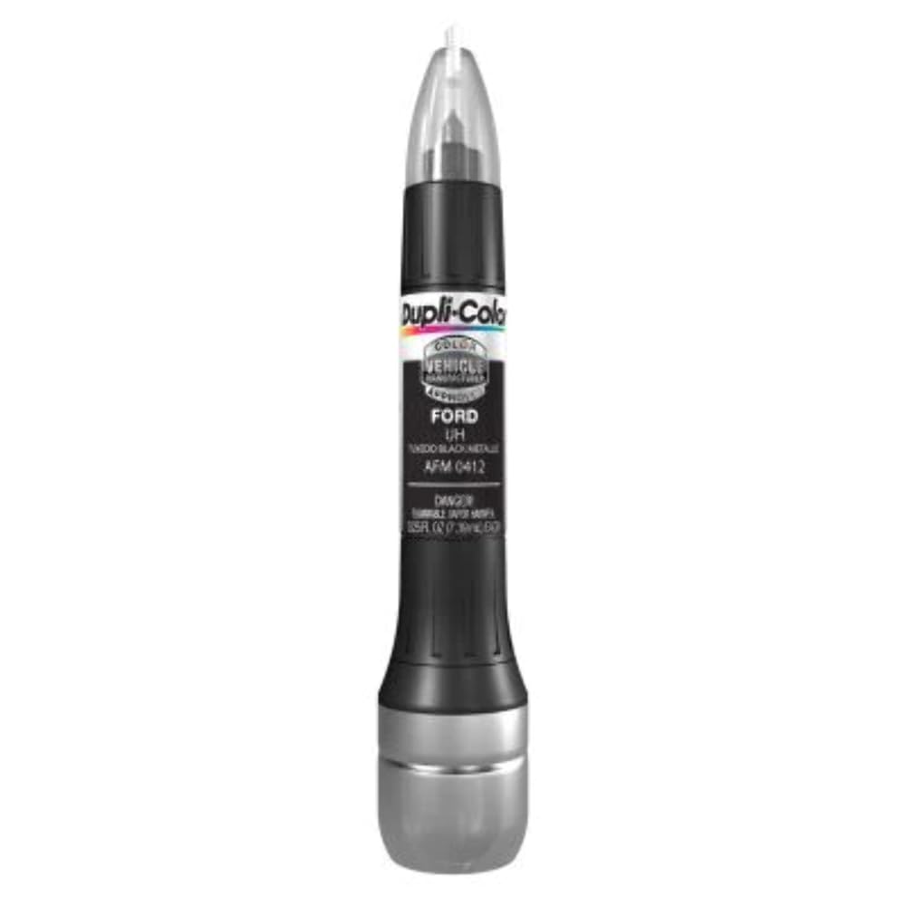 Dupli-Color Scratch Fix AFM0412 All-In-1 Exact-Match Automotive Touch-Up Paint – Ford Tuxedo Black Metallic – 0.25 oz. Paint Pen