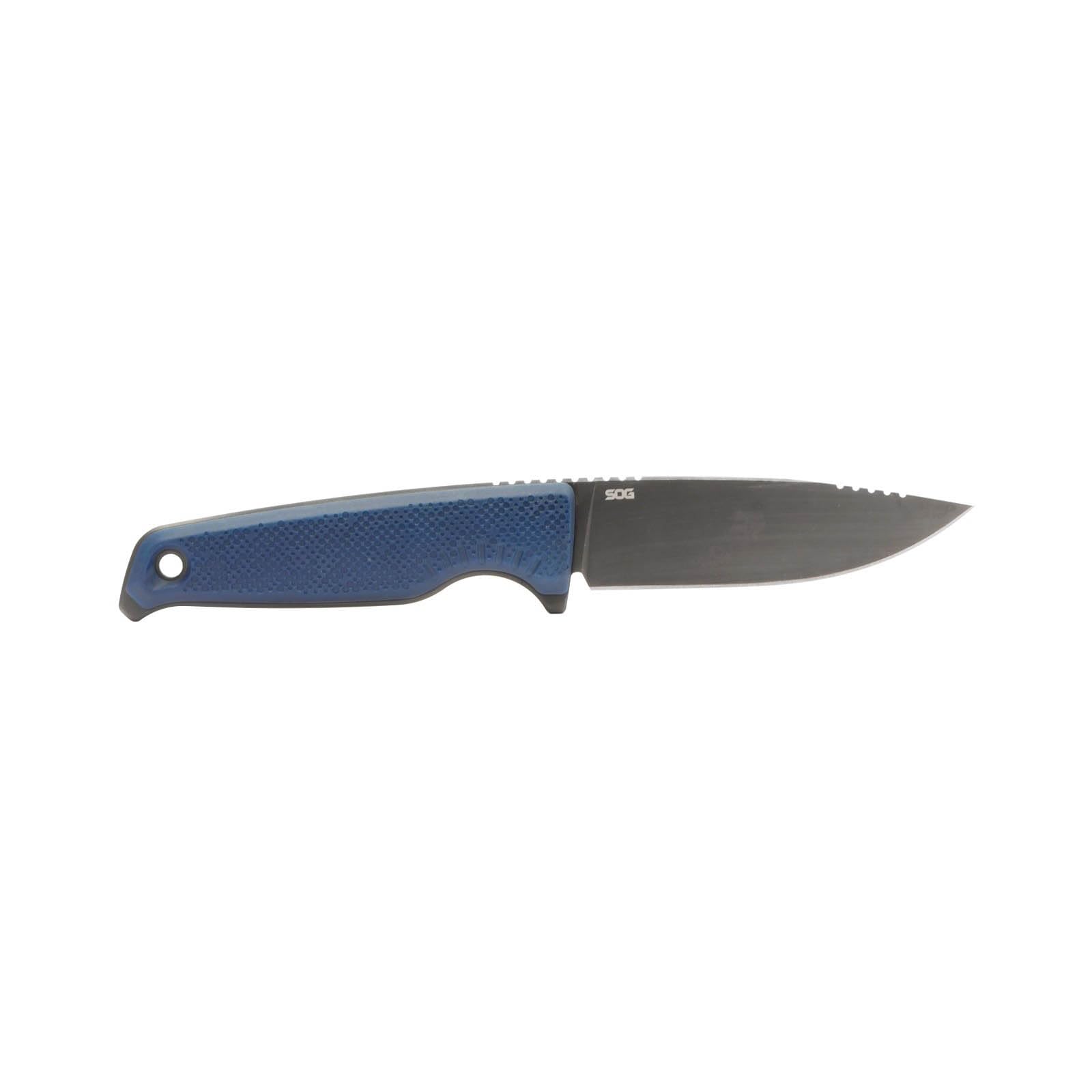 SOG FX Altair Lightweight Compact Multi-Functional Fixed Blade Knife | CRYO 154CM Steel | UMS Sheath | Removable GRN Handle, Squid Ink Black